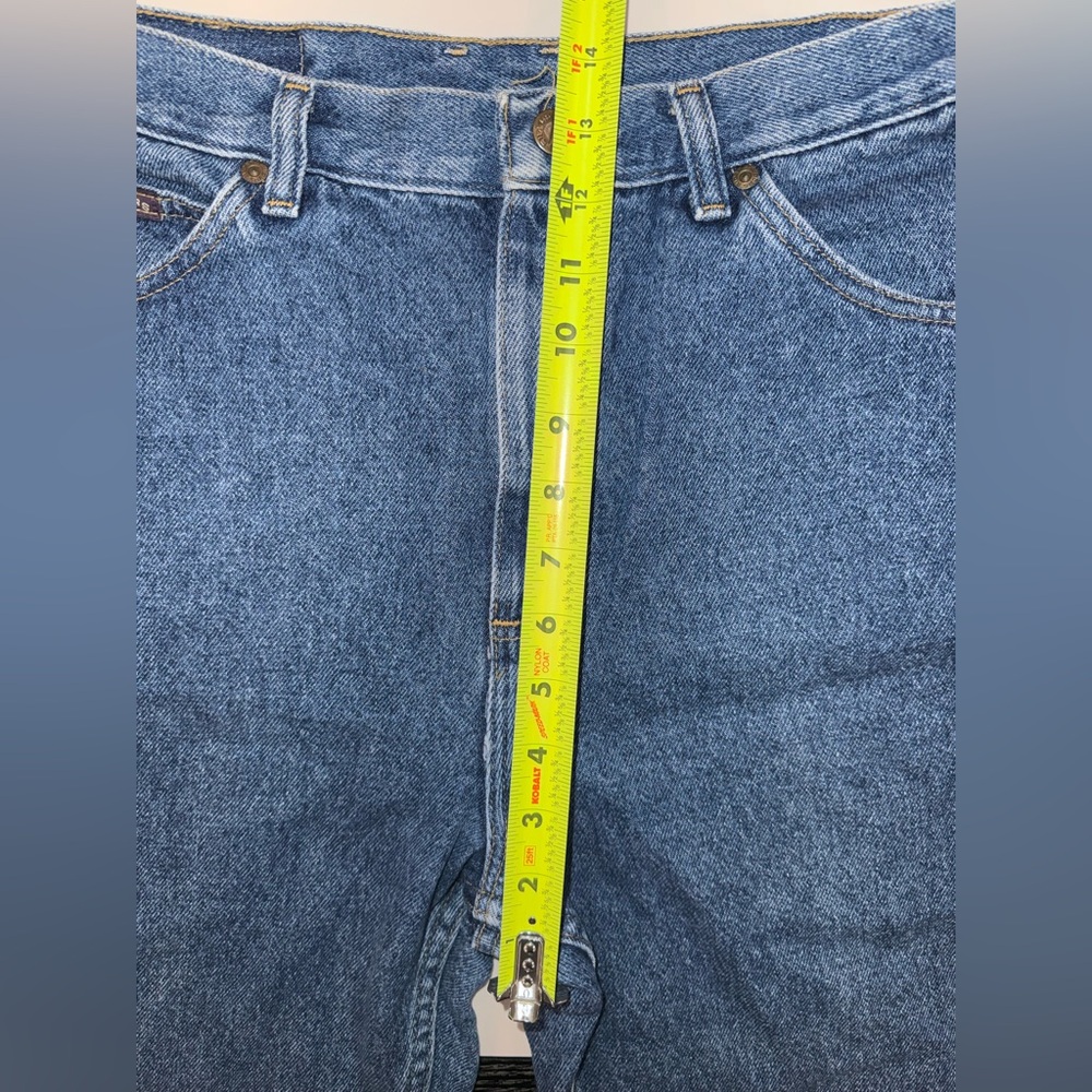 Riders Women's Vintage 1990s Blue Denim Jeans 100% Cotton Size 12 M - Picture 15 of 15